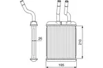 Nagrzewnica ogrzewania kabiny VALEO 812279